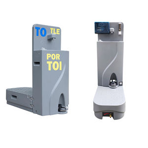 toppla HDPE strong portable hand wash station with storage tank mobile sink outdoor use plastic portable handwashing sink
