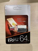 Carte mémoire Sam Sung EVO Plus 4 Go 8 Go 16 Go 32 Go 64 Go 128 Go 256 Go 512 Go U3 TF pour ampoule, téléphone portable, caméra vidéo 4K HD