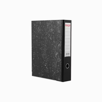 Carpeta de moda A4 FC tamaño PVC 2 3 pulgadas cartón prensado papel 2 agujeros Carpeta de anillo palanca de mármol arco carpeta de archivos