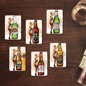 Letrero Metálico Vintage de Cerveza y Sidra, Decoración Retro para Pared de Bar, Pub, Cueva del Hombre, Garaje, Taberna, Cafetería, Arte Mural para el Hogar - Product Image 2