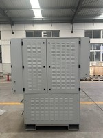 Armoire de distribution d'énergie industrielle CFD 480V 415A 220KW IP30 en acier au carbone 2,5 mm, double porte, coffret électrique robuste RAL7035