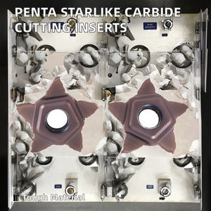 Herramientas de Torneado Externo Poligonales Tipo Estrella PENTA para Tornos, Personalizables OEM, con Recubrimiento PVD/CVD, 65HRC - Product Image 2