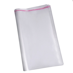 Yi Wu personalizado 28*40cm autoadhesivo transparente OPP bolsa impermeable mango de plástico reciclable embalaje artesanías impresas - Product Image 5