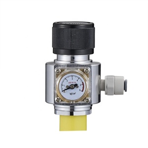 Homebrew Mini Soda Regulador de CO2 con 160 PSI Presión de <span class=keywords><strong>gas</strong></span> 3/8 \ "Rosca Mini Regulador de presión de CO2 - Product Image 5
