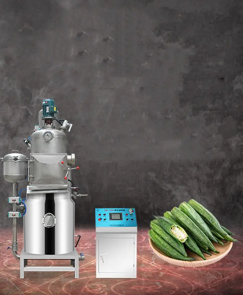 Vacuum Low Temperature FryerCommercial Fruit, Vegetable and Mushroom Deep Processing EquipmentLow Temperature Vacuum Fryer