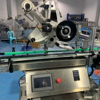Guangzhou offre spéciale petit autocollant automatique surface de bureau coin étanchéité emballage alimentaire carton papier boîte étiqueteuse