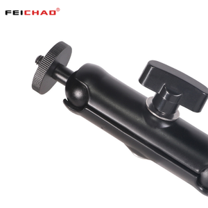 Support de fixation à double rotule rotative avec super pince pour <span class=keywords><strong>guidon</strong></span> de moto/vélo pour <span class=keywords><strong>GoPro</strong></span> Hero 13 - Product Image 2