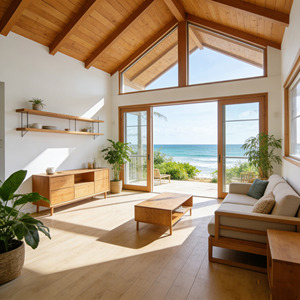 Villa en bois surélevée en bord de <span class=keywords><strong>mer</strong></span>, <span class=keywords><strong>vue</strong></span> sur l'océan, <span class=keywords><strong>maison</strong></span> de vacances tropicale |   <span class=keywords><strong>Maison</strong></span> d'hôtes sur toute la surface de l'î<span class=keywords><strong>le</strong></span> à <span class=keywords><strong>vendre</strong></span> - Product Image 4