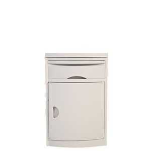 Hospital Bedside Table With Drawer Medical ABS <b>Storage</b> <b>Cabinet</b> For Bedroom Adult Elderly Easy Cleaning - Product Image 3