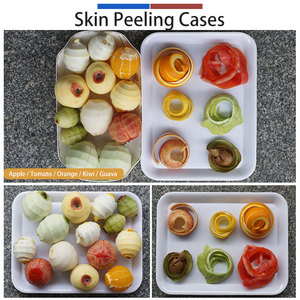 آلة تقشير كهربائية صغيرة للفواكه مثل الكيوي والشمندر والتفاح والبرتقال - Product Image 4