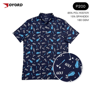 <span class=keywords><strong>Polo</strong></span> da Golf da Uomo con Protezione UV UPF 50, Asciugatura Rapida, Traspirante, Personalizzabile con Logo, Produzione Diretta OEM ODM - Product Image 5