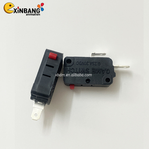 Vendita di microinterruttore a <span class=keywords><strong>2</strong></span> pin con punto di contatto argento di alta qualità per pulsanti arcade. - Product Image 3