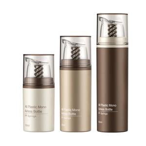 Bouteille Airless Entièrement en Plastique 15ml 30ml 50ml Transparente avec Pompe à Ressort pour Sérum et Lotion – Emballage Cosmétique – Meilleures Ventes - Product Image 1