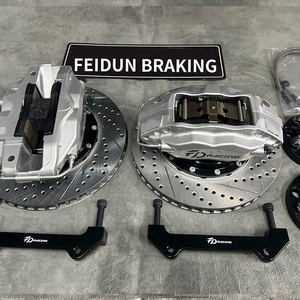 Kit <span class=keywords><strong>de</strong></span> <span class=keywords><strong>frein</strong></span> à 4 pistons pour voiture avec étrier <span class=keywords><strong>de</strong></span> <span class=keywords><strong>frein</strong></span> à main électrique pour Chevrolet Spark Captiva Mustang 2008 Landcruiser Lc200 Étrier <span class=keywords><strong>de</strong></span> <span class=keywords><strong>frein</strong></span> - Product Image 3