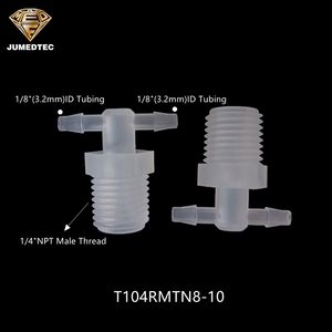 ข้อต่อท่อรูปตัวทีขนาด 1/8 x 1/8 x 1/8 นิ้ว พร้อมเกลียวต่อท่อขนาด 2 มม. 3 มม. และเกลียวต่อท่อขนาด 1/8 NPT 1/4 NPT สำหรับน้ำมัน น้ำ และอากาศ - Product Image 5
