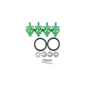 Accessoire de modification automobile : Garniture conique de protection, renfort de pare-chocs modifié, fixation par vis, décoration de carrosserie - Product Image 2