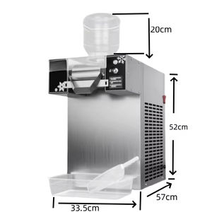 Nouvelle machine à glaçons portable avec poignée, 26 lb/24h, avec pelle, réglable pour comptoir - Product Image 6