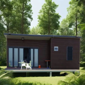 Casa Contenedor Prefabricada QSH Contemporánea de 2 Dormitorios, Lista para Usar, Desmontable, para Apartamento o Uso <span class=keywords><strong>Airbnb</strong></span> - Product Image 3