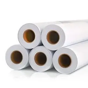 230gsm-610gsm hot or cold laminated PVC flex banner /PVC frontlit banner / white glossy banner rolls