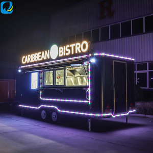 Chammp 2026 Remolque de Comida Grande de Acero Inoxidable, Cocina Móvil para Hot Dogs, Helados, Hamburguesas, con Equipamiento Completo de Restaurante - Product Image 3