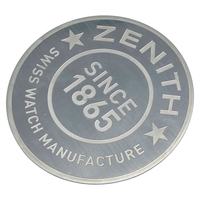 Plaque signalétique en acier inoxydable durable et imperméable, forme personnalisée pour emballages de luxe, applications artisanales, marque Newstart