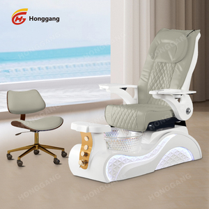 Fauteuil de Pédicure Spa Électrique Haut de Gamme et Moderne pour Salon de Manucure avec Pompe à Jet et Fonction Massage pour les Pieds - Product Image 2