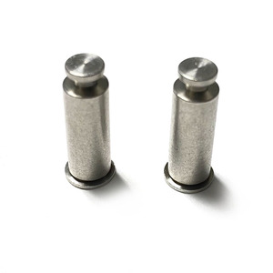 Fornitura di fabbrica in acciaio inossidabile 304 porta chiavi con segno <span class=keywords><strong>SKC</strong></span> 61.5 14 mm rivetto distanziatore SUS Pin di fissaggio - Product Image 5