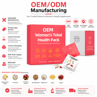 Complément Alimentaire Multivitaminé pour Femmes en Sachets, 30 Unités (5 par Sachet), Pré-dosé Tout-en-un, Vente en Gros