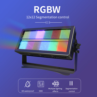 Luz Estroboscópica LED RGBW de 400W, IP65, Resistente al Agua, para Exteriores, Panel de Matriz de Píxeles, DMX, para Conciertos, DJ y Eventos