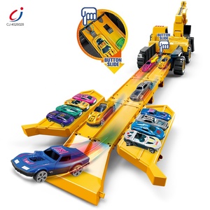 Chengji 2-en-1 piste éjection camion <span class=keywords><strong>jouet</strong></span> stockage catapulte déformation véhicule <span class=keywords><strong>jouet</strong></span> alliage ingénierie pelle - Product Image 2