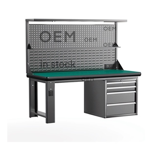 Customizable Anti-Static Heavy ESD Workbench Metal Steel Shelf for Workshop Workstation Assembly Line Packaging Table OEM