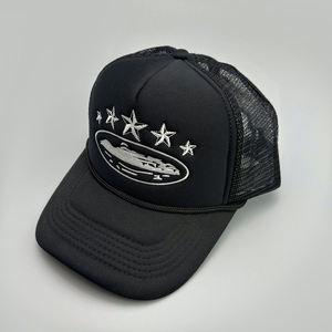 Gorra de Béisbol de 5 Paneles de Alta Calidad con Cordón, Gorra Trucker con Estrella Bordada y Malla - Product Image 4