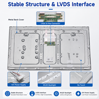 Module d'écran LCD TFT FHD 43 pouces LD430EUE-FHB1 450 Nits LVDS pour affichage numérique OEM