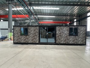 Casa Contenedor Prefabricada Estándar <span class=keywords><strong>Local</strong></span> de 40 y 20 Pies, Expandible, Estructura Prefabricada, Hogar, Cocina, Apartamento Pequeño - Product Image 2