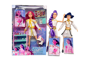 Nuevo Grupo de Chicas Cazadoras de Demonios de PVC K, Figura de Acción Real de 11.5 Pulgadas y 12 Articulaciones con Luces de Colores y Canción Temática, 30 cm - Product Image 6