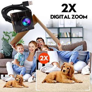 Module de caméra USB HD <span class=keywords><strong>4K</strong></span> 30fps IMX415 H.265 avec zoom numérique 2X, mini caméra vidéo USB avec objectif 120 degrés pour PC et <span class=keywords><strong>projecteur</strong></span> - Product Image 6