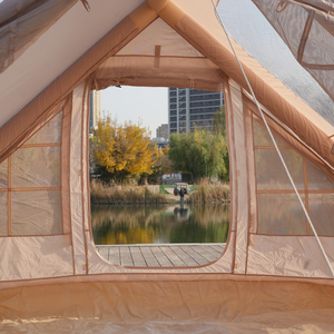 Tentes gonflables pour le camping, <span class=keywords><strong>tente</strong></span> <span class=keywords><strong>gonflable</strong></span> <span class=keywords><strong>avec</strong></span> pompe à main, installation facile 4 saisons, grossiste - Product Image 2