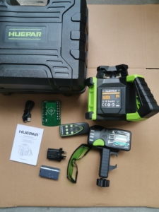 Huepar <span class=keywords><strong>Pro</strong></span> Rl300HVG 360 Tự San Lấp Mặt Bằng Laser Quay Mức Độ Dài Phạm Vi Quang Học Nông Nghiệp Máy Phát Laser - Product Image 3