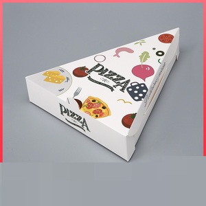Fabricante personalizado <span class=keywords><strong>Pizza</strong></span> Slice Box Crepes Waffle Cono Embalaje Caja de papel <span class=keywords><strong>Pizza</strong></span> to <span class=keywords><strong>Go</strong></span> Embalaje Triángulo <span class=keywords><strong>Pizza</strong></span> Box - Product Image 2