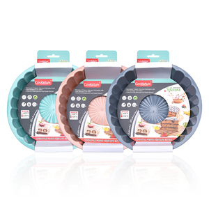 Moules de cuisson en silicone antiadhésifs de 8 pouces moule à gâteau de tournesol <span class=keywords><strong>pour</strong></span> anniversaire Dessert pain <span class=keywords><strong>tarte</strong></span> flan - Product Image 2