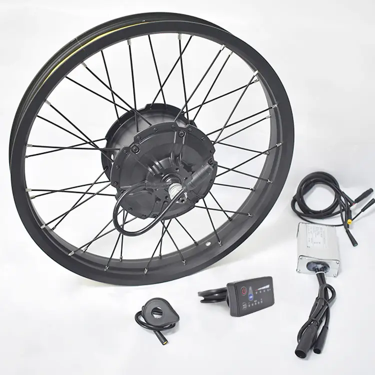 Ordinateur numérique vélo tableau de bord Booster Hub roue vélo Brushless Kit électrique contrôleur intégré pour vélo électrique