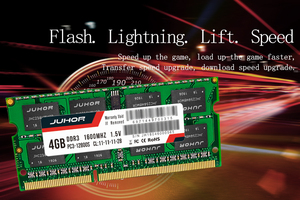 Memoria JUHOR DDR3 SO-DIMM de Alta Velocidad de 4GB/8GB para Portátil, 1600/1866MHz, RAM Compatible con Función ECC, Disponible en Stock - Product Image 3