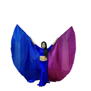 Alas Profesionales de Danza del Vientre <span class=keywords><strong>para</strong></span> <span class=keywords><strong>Mujer</strong></span> 360 Grados Alas de Isis Traje de Danza Árabe Egipcia India - Product Image 1