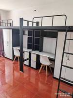 Lit superposé double en métal à prix direct usine pour écoles internes – Mobilier métallique pliable facile à assembler pour chambre à coucher