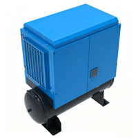 Compresseur d'air à vis à aimant permanent monophasé monophasé Airstone A6E 4,5 kW 6 CV VSD 220 V 8 bars compact pour petit atelier
