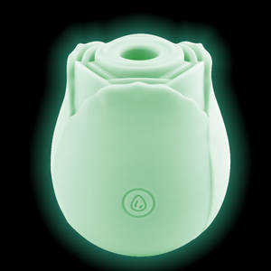 Vibratore Rosa Luminoso al Buio per Punto G, Giocattolo Erotico per Donne con Funzione di Suzione Clitoridea - Product Image 1