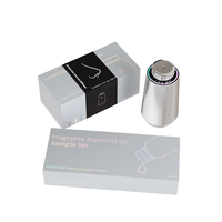 Vente Fabricant : Diffuseur de Voiture Métallique Sans Eau pour Huiles Parfumées, Contrôle Intelligent IoT, Type-C, Lumière Ambiante Colorée, Compatible Maison Intelligente