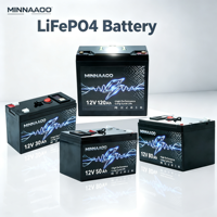 Paket baterai LiFePO4 48v 12v dengan sistem penyimpanan baterai surya Smart BMS, Stasiun Tenaga Surya Portabel untuk Daya Darurat