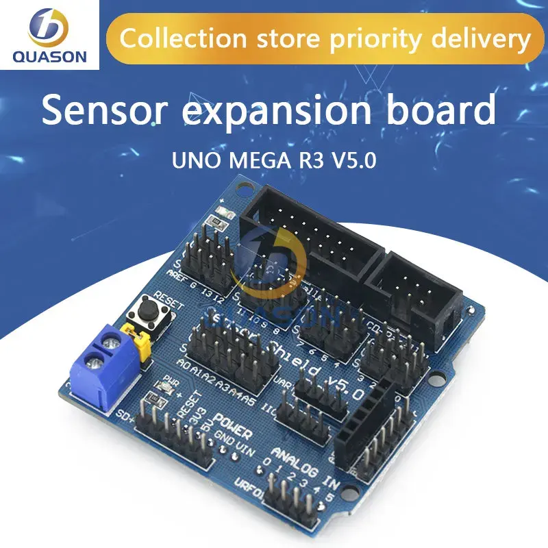 Sensorscherm V5.0 Sensor Uitbreidingskaart Mega R3 V5 Voor Arduino Elektronische Bouwstenen Van Robotonderdelen