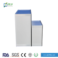 Fabricantes de China campana de flujo Laminar 99.999% Absolute Deep o Mini Filtro de caja plisada filtros HEPA y ULPA para sala de limpieza